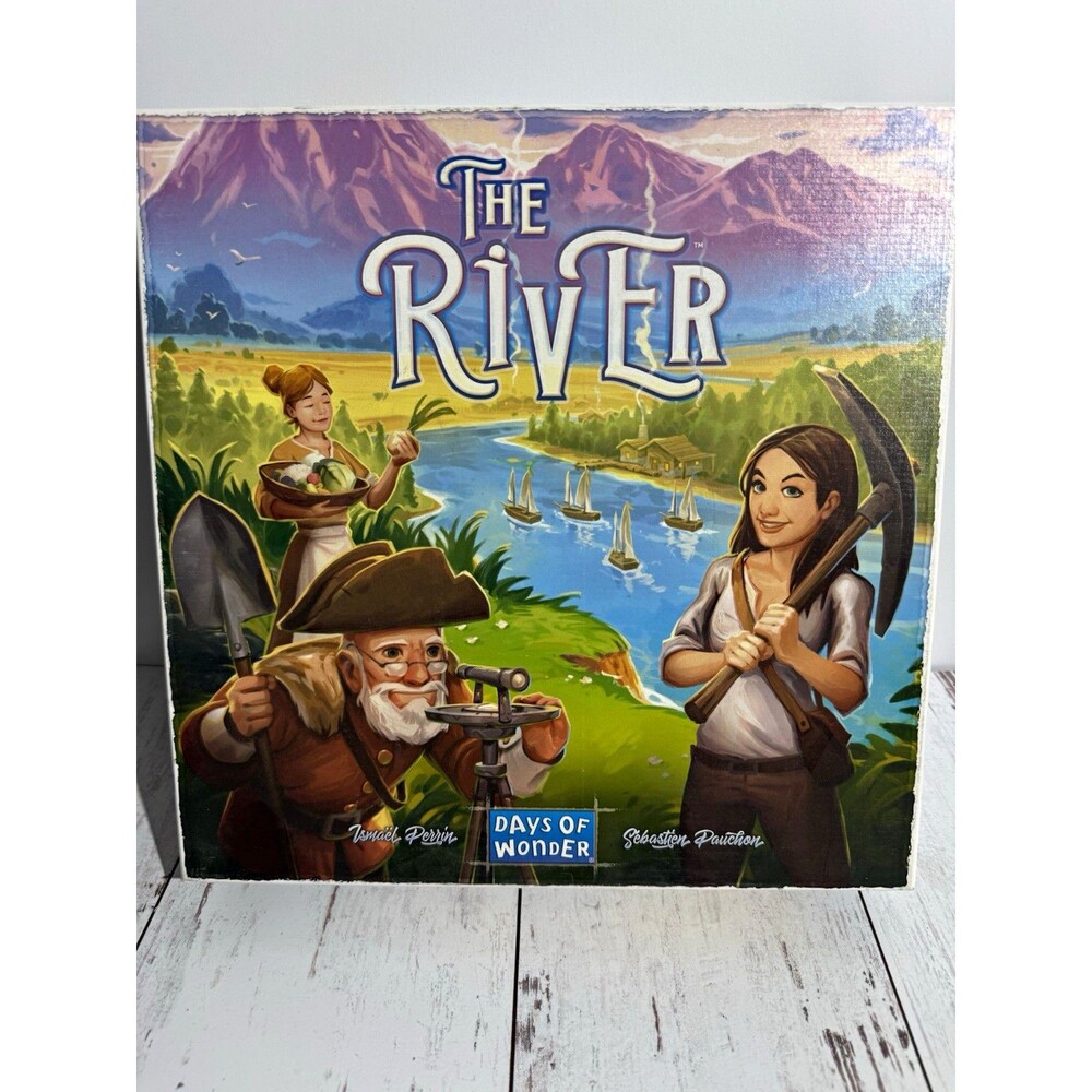 Days of Wonder The River Strategy Board Game 2P Ages 8+ 2018 As d'Or